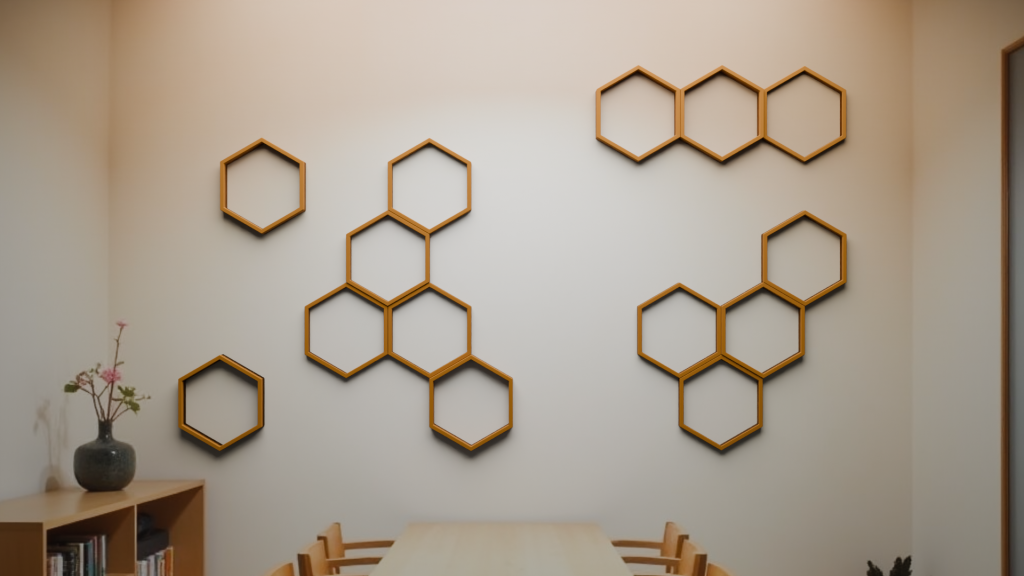 hollowcore hexagon wallpanel shapes