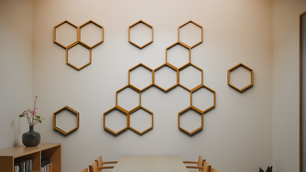 hollowcore hexagon wallpanel shapes