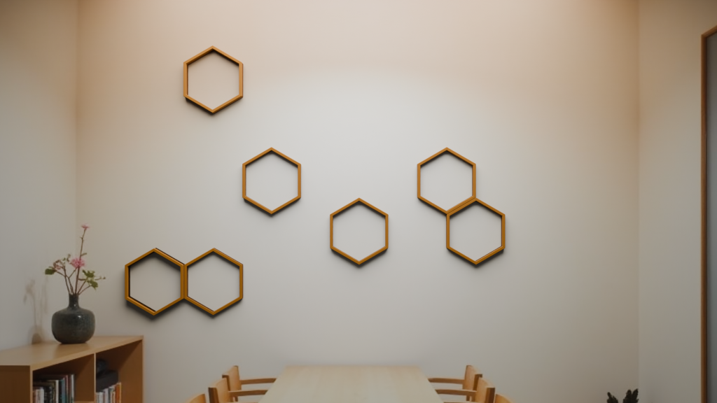 hollowcore hexagon wallpanel shapes