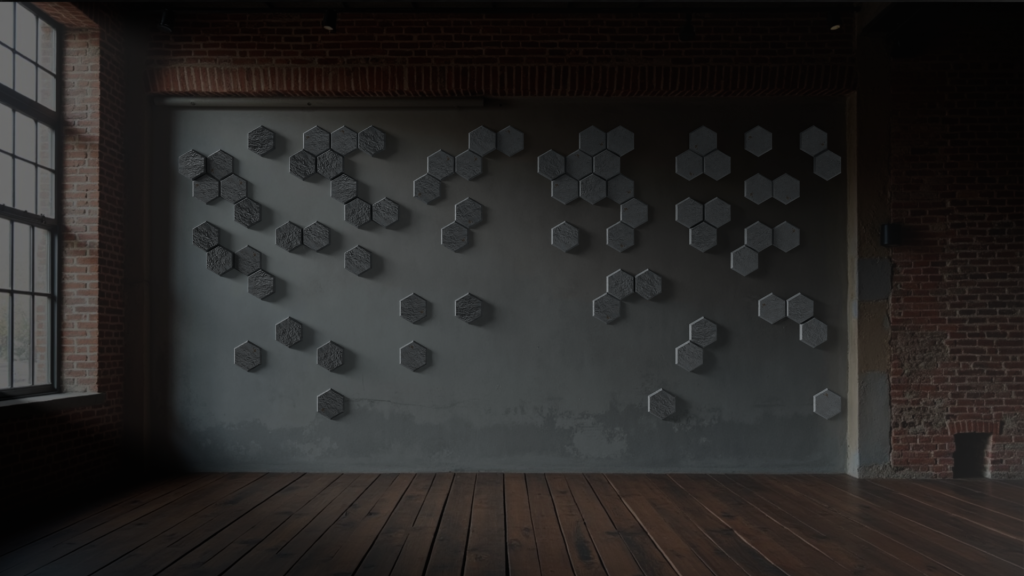 StoneCraft Hexagon Wallpanel