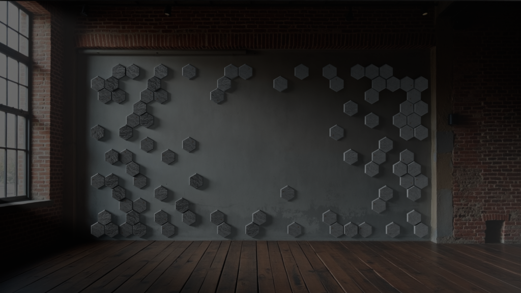 StoneCraft Hexagon Wallpanel