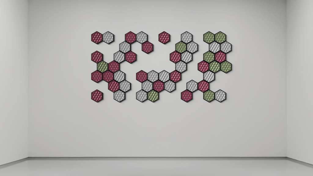 gridflow hexagon wallpanel shapes