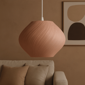 Large Organic shape Pendant Light – 40cm