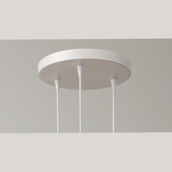 Minimalist 3D Printed Pendant Light – Circular Shape - 6 piece - Image 14