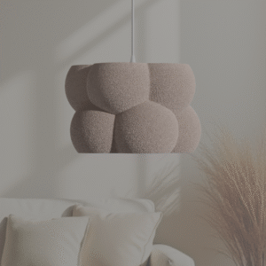Large Bubble Pendant Light - Minimalist Lighting in Custom Colors – 40cm Designer Lampshade