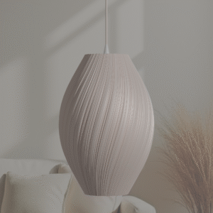 Large 47cm Sea shell Pendant Lamp – Sculptural Light