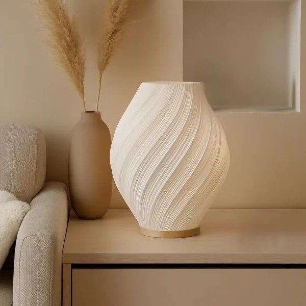 Organic Seashell Style 3D Printed Desk Lamp