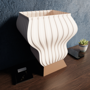 Zen Lamp – Table Light with Warm Minimalist Design | Gift for Him Her Home | Home Decor | Custom colors and cables.