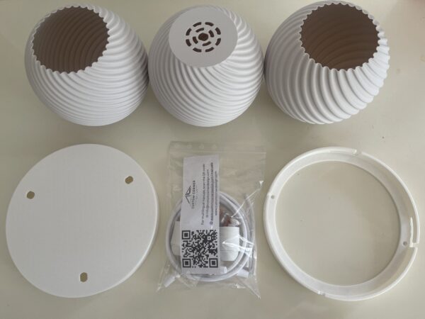 Minimalist 3D Printed Pendant Light – V or Inline Shape - Set 5 - Image 18