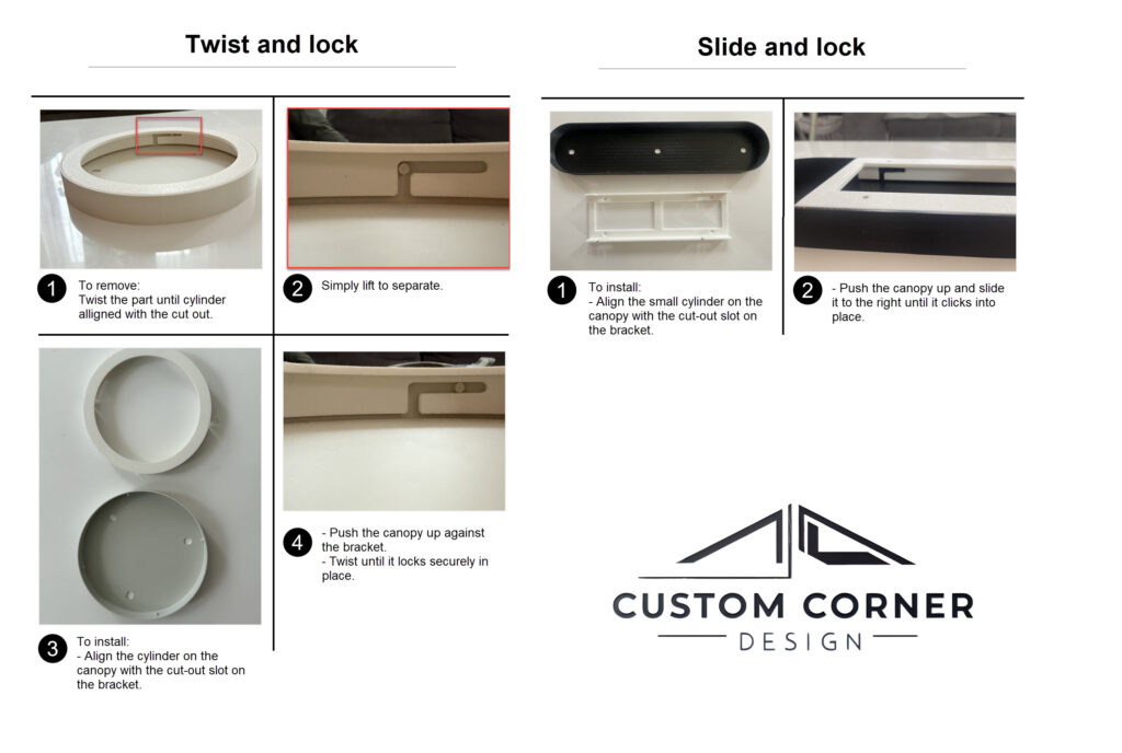 Twist and lock