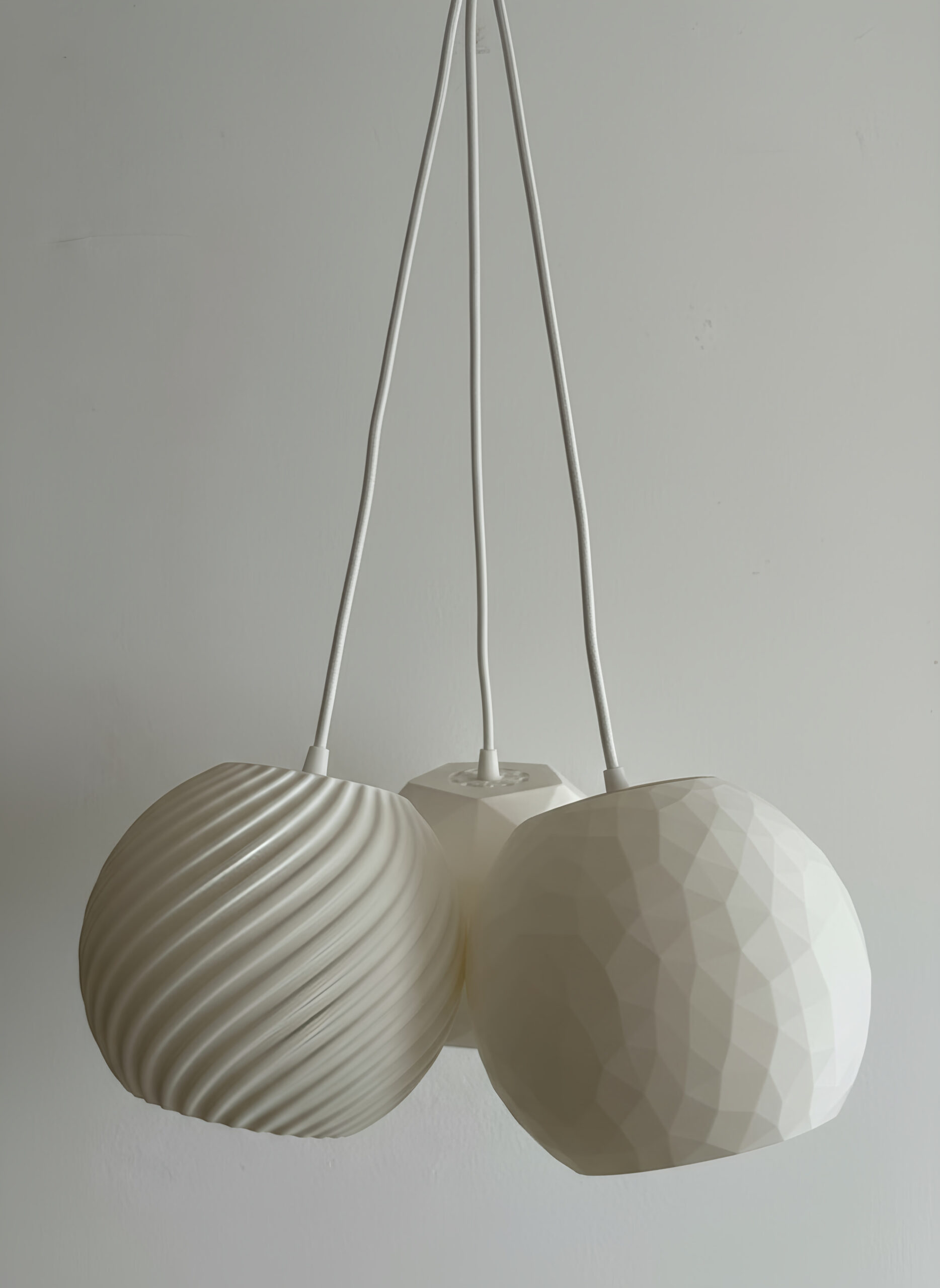 Set of 3 ( Large - 20 cm ) Bunch Pendant Light - Image 4