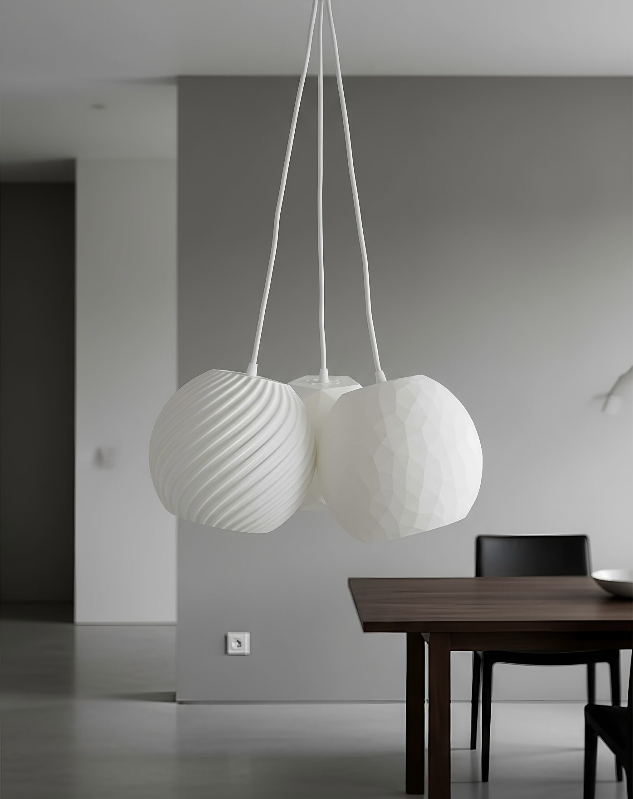 Set of 3 ( Large - 20 cm ) Bunch Pendant Light - Image 3